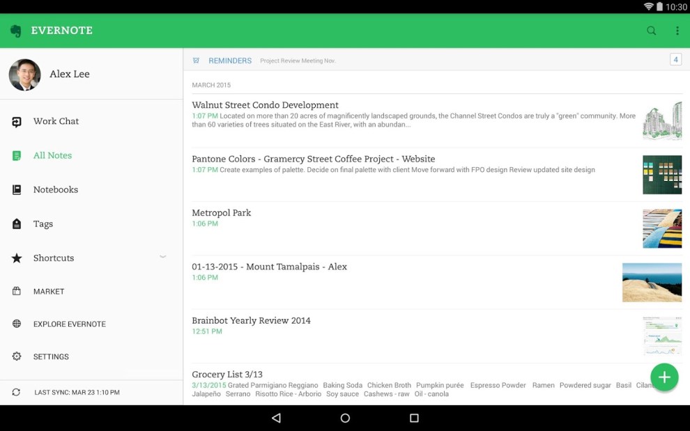 Download Evernote Android APK