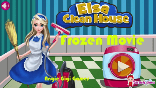 Download Elsa Clean House for PC/Elsa Clean House on PC