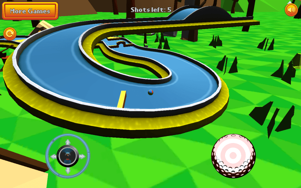 Mini Golf Retro Android App for PC/Mini Golf Retro on PC