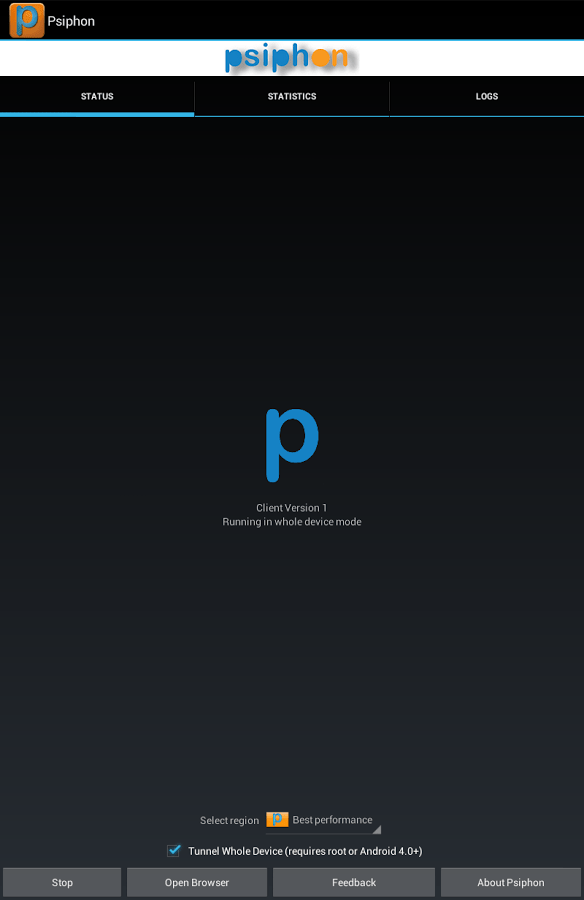 Download Psiphon Android APK