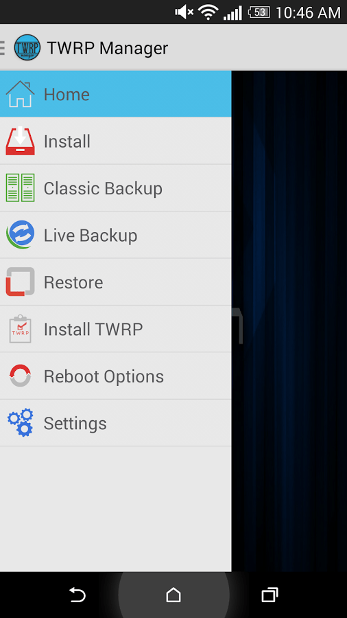 Download TWRP Manager ANDROID APK